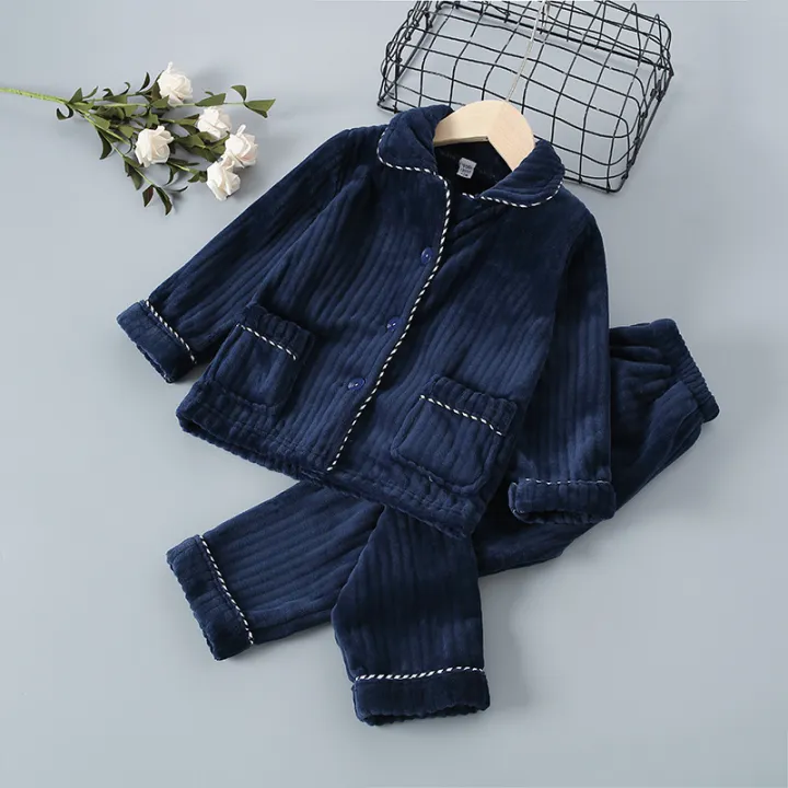 Autumn%20Winter%20Children's%20Coral%20Velvet%20Pajamas%20Boys%20Boys%20Thickened%20Winter%20Flannel%20Baby%20Girls%20Loungewear%20Set%20-%20Image%207