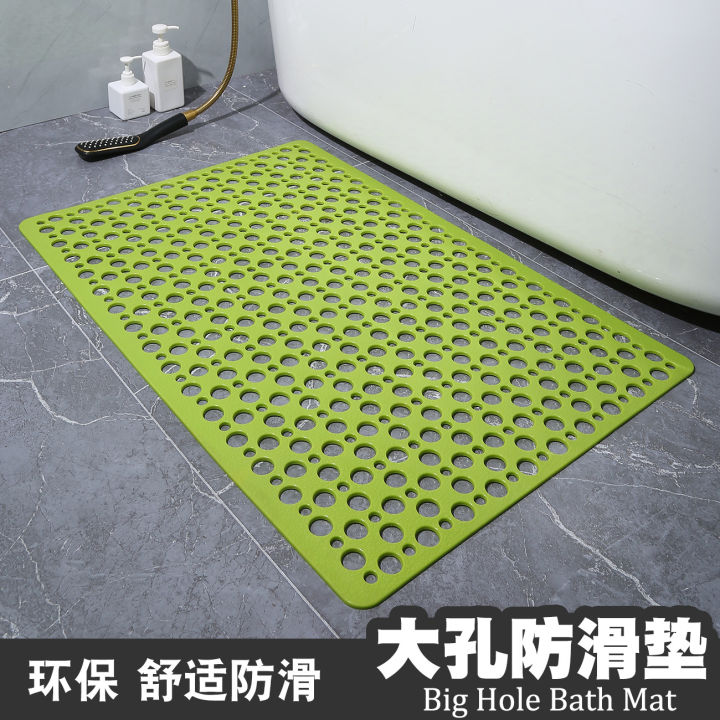 Big hole bathroom anti-slip mat pvc toilet bath anti-fall mat toilet shower room floor mat bath mat cross-border