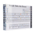 Acrylic Periodic Table of Elements Chemical Element Chart Display Learning Education Tool for Teachers Students for Home School Desk Crafts Decor. 