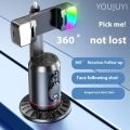 Auto Face Tracking Tripod 360 Degrees Rotation Body Phone Camera Mount Gesture Control Gimbal Stabilizer Selfie Stick for Tiktok_Alpha Bridge.