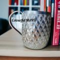 1 pcs Vintage Style Thai Design silver Water mug with Handle  750ml. 