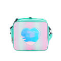 25cm*9cm*22cm Girls lunch bag Durable Glett Insulated lunch box Rainbow lunch bag for Kid Young People Outdoors. 