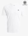 Crocodile Round Neck T-Shirt For Men - White. 