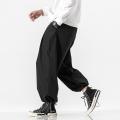MRDONOO Men's Chinese Style Harem Pants Oversize Cotton Trousers Plus Size 5XL Male Jogger Baggy Pants 2020 Autumn.