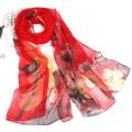【Beiver Jewelry Store 】Fashion Women Printing Soft Wrap Exquisite Scarf Ladies Shawl Neckerchief Elastic Wraps Poncho Foulards.