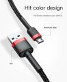 Baseus Cafule 2.4A Quick Charging USB to Micro Typ B Cable 1 meter. 