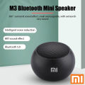 【Ready Stock+FREE Shipping+COD】 New Xiaomi M3 Bluetooth TWS Wireless Speakers Handfree Portable Cell Phone Speaker Small Subwoofer Bass Sound Box Mini. 