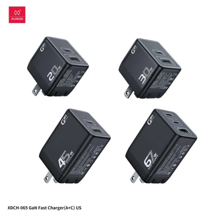 XUNDD%20XDCH-065%2067W%2045W%2030W%2020W%20GaN%20FAST%20CHARGER%20Power%20Adapter%20XUNDD%20067%20PD%2020W%2030W%2045W%2067W%20Gan%20Fast%20Charger%20Adapter%20-%20Image%205