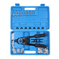 KOGEEK 110Pcs Hand Rivet Nut Tool Riveting Tool Set Rivet Nut Setter Kit with 100pcs Assorted Rivet Nuts 7 Metric Mandrels of/M12 and Molded Carrying Case. 