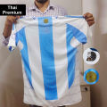 Thai premium Argentina Copa America Jersey 2024 half sleeve jersey for man. 