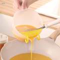 Egg Separator Stirring Container Egg Separation Filter Bowl Kitchen Gadget.