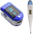 Pulse Oximeter Fingertip And thermometer Combo Offer.