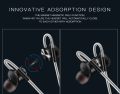 QKZ DM10 (Original) Zinc Alloy Metal Earphone - Black.
