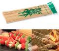 BBQ Bamboo Skewers 30Cm/12 inch - Brown 100ps.