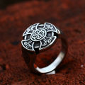 Wholesale Stainless Steel Celtic Knot Nordic Viking Rings Jewelry For Men. 