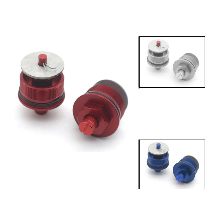 41MM%20Motorcycle%20Front%20Shock%20Absorber%20Screw%20Fork%20Cover%20Cap%20Preload%20Adjusters%20Bolts%20for%20Honda%20CB400(Silver)%20-%20Image%204