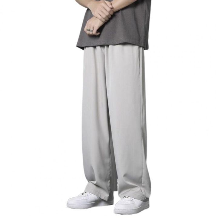 Ice%20Silk%20Pants%20Men's%20Summer%20Trousers%20Men's%20Trend%20Loose%20Straight%20Thin%20Casual%20Pants%20Sports%20Joggers%20Pants%20for%20Men%20pantalones%20hombre%20-%20Image%202