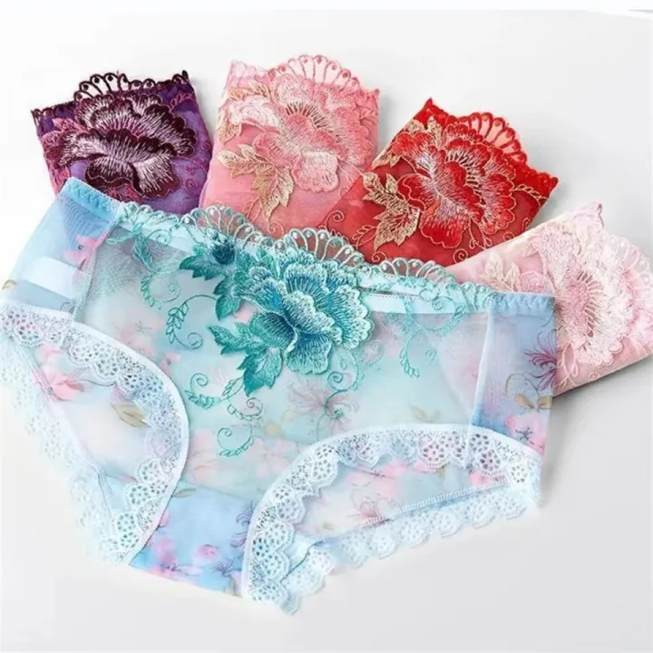 Women%20Rose%20Embroidery%20See-through%20Transparent%20Panties%20-%20Image%204
