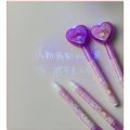 2024 Sanrio Mymelody Kuromi Cinnamoroll Pochacco Invisible Pen With UV Light School Student Stationery Elementary Supplies Secret Writing Notebook Diary Pens Supply birthday gift. 