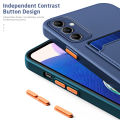 For Samsung Galaxy A54 5G Case Wallet Card Slot Soft Silicone Back Cover SamsungA54 GalaxyA54 Camera Shockproof Anti Multi Optional Phone Cases Covers.