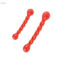 Dog Chew Toys Puppy Teething Sticks Lightweight Portable Molar Interactive Chewing Toys Biting Toys for Dogs for Doggy Pets Supplies , Red, S. 