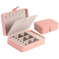 The mini jewelry box has a sturdy appearance to store jewelry, but is small enough to save space and is lightweight, making it perfect for keeping in your suitcase or drawer and super convenient when traveling!.
