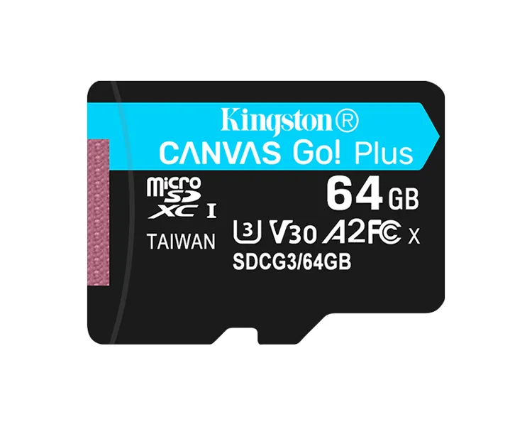 Kingston Canvas Go Plus Micro SD Card 64GB 128GB 256GB 512GB