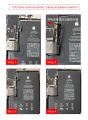 I2C Original Battery Replacement Flex For iPhone 11 12 13 14 Pro Max Mini BR-13 Warning Removal Replace Repair Cable Repair Kit.