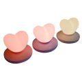 2021 LED Touch Control Table Lamp USB Rechargeable Lamp Energy Saving Romantic Heart Shape Decoration Nig.