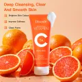 Disunie 100g Vitamin C Facial Cleanser Deep Cleansing Oil Control Lotion Nourishing Whiten Antioxidant Face Cleansing Skincare. 
