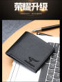 Casual Korean Style PU Leather Men Wallet with Coin Pocket - Imported Fashion Accessory.