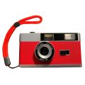 35mm Film Camera Retro Style Camera, Focus Free, Reusable, Built in Flash, Easy to Use for Photography Enthusiasts. 