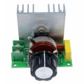 220V 4000W High Power Voltage Stabilizers Speed Controller Electronic Voltage Regulator LED Dimmer Fan Thermostat Tetuo. 