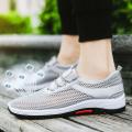 【Buy One Pair and Get One Free】Spring and Summer New Men's Mesh Shoes Casual Shoes Korean Fashion Versatile Women's Sports Shoes. 