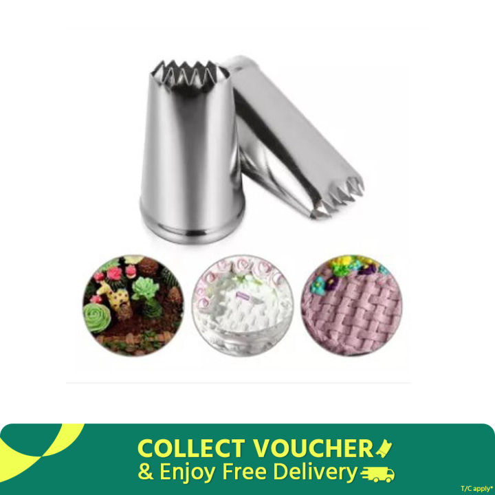 Basket  Nozzle 1 piece Stainless Steel For Cake Decoration (Model: Basket)