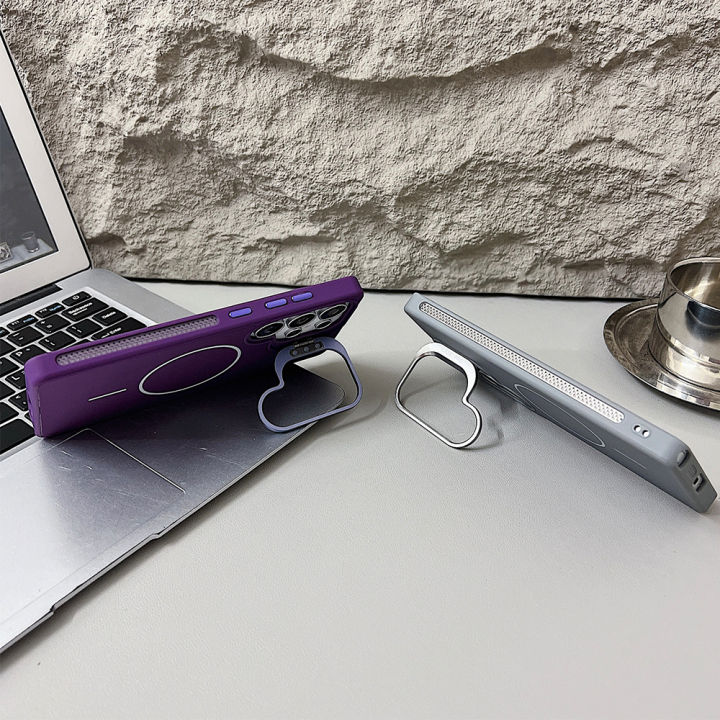 HODON%20Silicone%20Magnetic%20Lens%20Holder%20Case%20for%20Samsung%20Galaxy%20S25%20Ultra%20S24%20Ultra%20Cases%20for%20Magsafe%20Charging%20Soft%20Back%20Phone%20Cover%20-%20Image%203