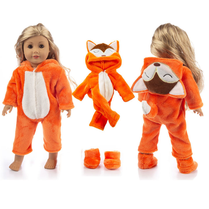 New%20Animal%20Pajamas%20For%2018%20Inch%20American%20Girl%20Doll%2045cm%20Our%20Generation%20Doll,%20Girl%20Doll%20Clothes%20And%20Accessories%20-%20Image%202
