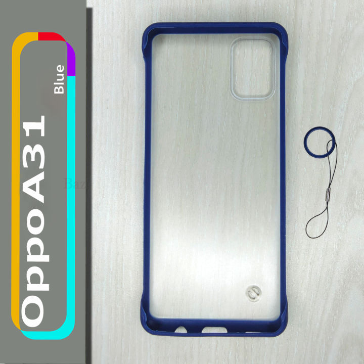 Yonpor%20Case%20For%20Oppo%20A31%20-%20Ultra-thin%20Frameless%20Transparent%20Matte%20Hard%20Mobile%20Phone%20Case%20Cover%20-%20Image%202