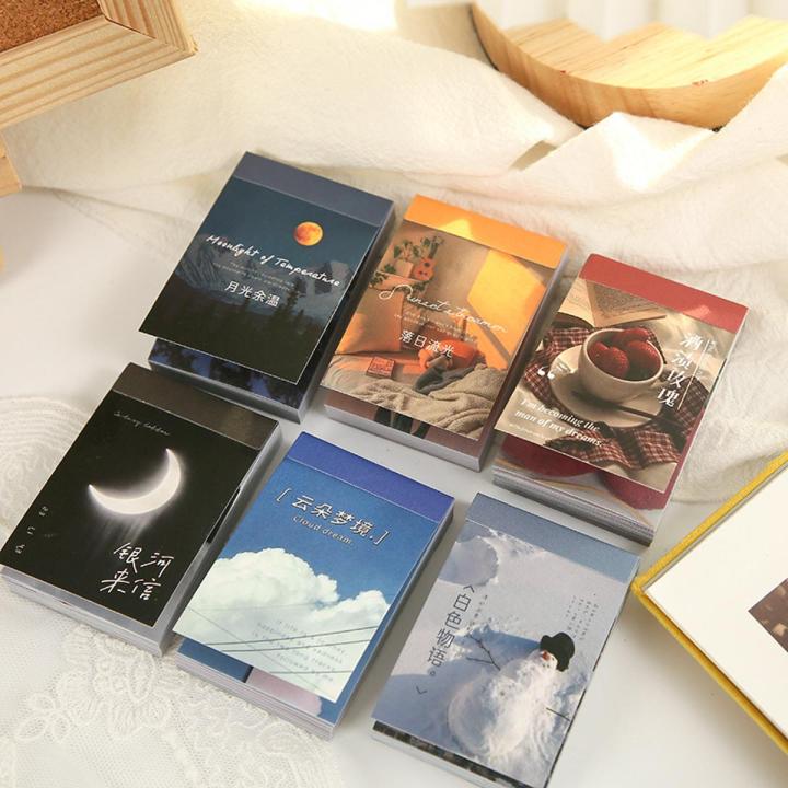 Panda Online 50PCS Gentle Collection Book Series Washi Paper Stickers ...