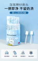 Baby oral cleaning cotton swab baby gauze deciduous teeth cleaning tongue coating cleaner children's cotton swab newborn toothbrush 30pcs/box. 