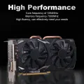RX580 Game Graphics Card 8GB GDDR5 256BIT Low Noise Desktop Computer Graphics Card for Windows 10 11 Vista for Linux. 