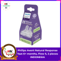 Philips Avent Natural Response Teat 6+ months, Flow 5, 2 pieces INDONESIA. 