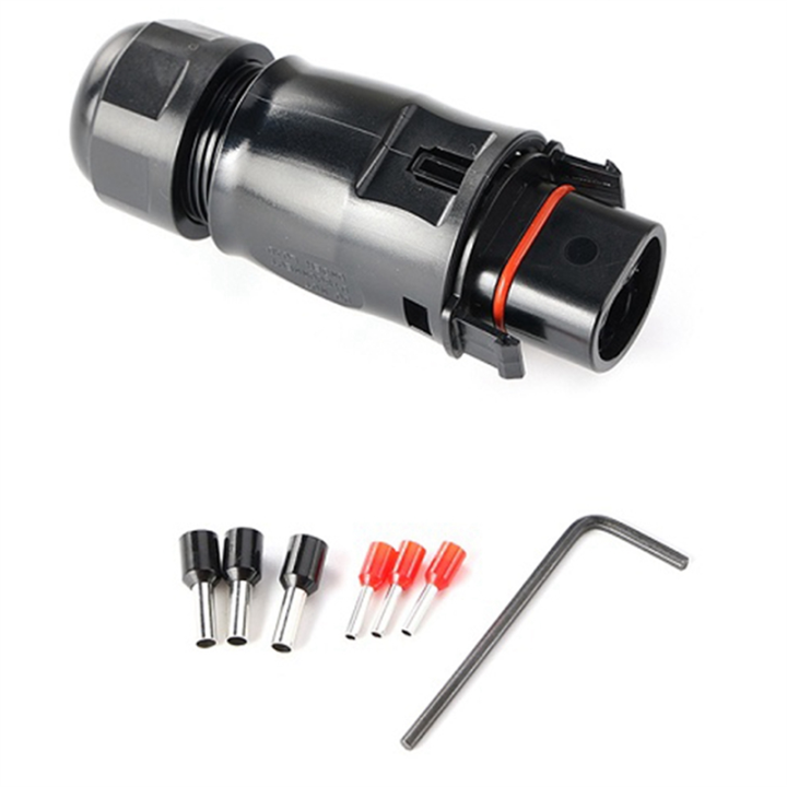 1Set Solar PV Connector Plug Waterproof IP68 4000V 40A Fit for Solar PV ...
