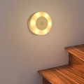 1/2PCS Touch Sensor Night Light ABS Wall Lamp USB Charged Lights Portable Mini Night Lamp White/Yellow Light. 