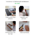 Wall Sticker Decor Soft Magnetic Whiteboard Magnets Erasable Writing Board Magnet Office Marker Blackboard Stickers For Wall. 