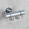 Angle Stop Valve Two Way Double / Stainless Steel angle stop valves 2 way. 