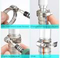 Stainless Steel 3/4 Hose Clamp 10 Pcs , Stainless Steel Gas Pipe Fitting Hose Clamp 10 Pcs.