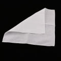 5/10pcs Mens White Handkerchiefs Cotton Square Super Soft Washable Hanky Chest Towel Pocket Towel for Wedding Eating food. 