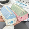 1PC Large Capacity Pen Bag Simple Stationery House Pencil Case Storage Bag@#BD241D. 
