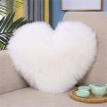 Decorate Throw Pillows With Fluffy Hearts And Soft Rainbow Pillows Bedroom Plush Pillow Baby Princess Room Fun Tent Pillow. 